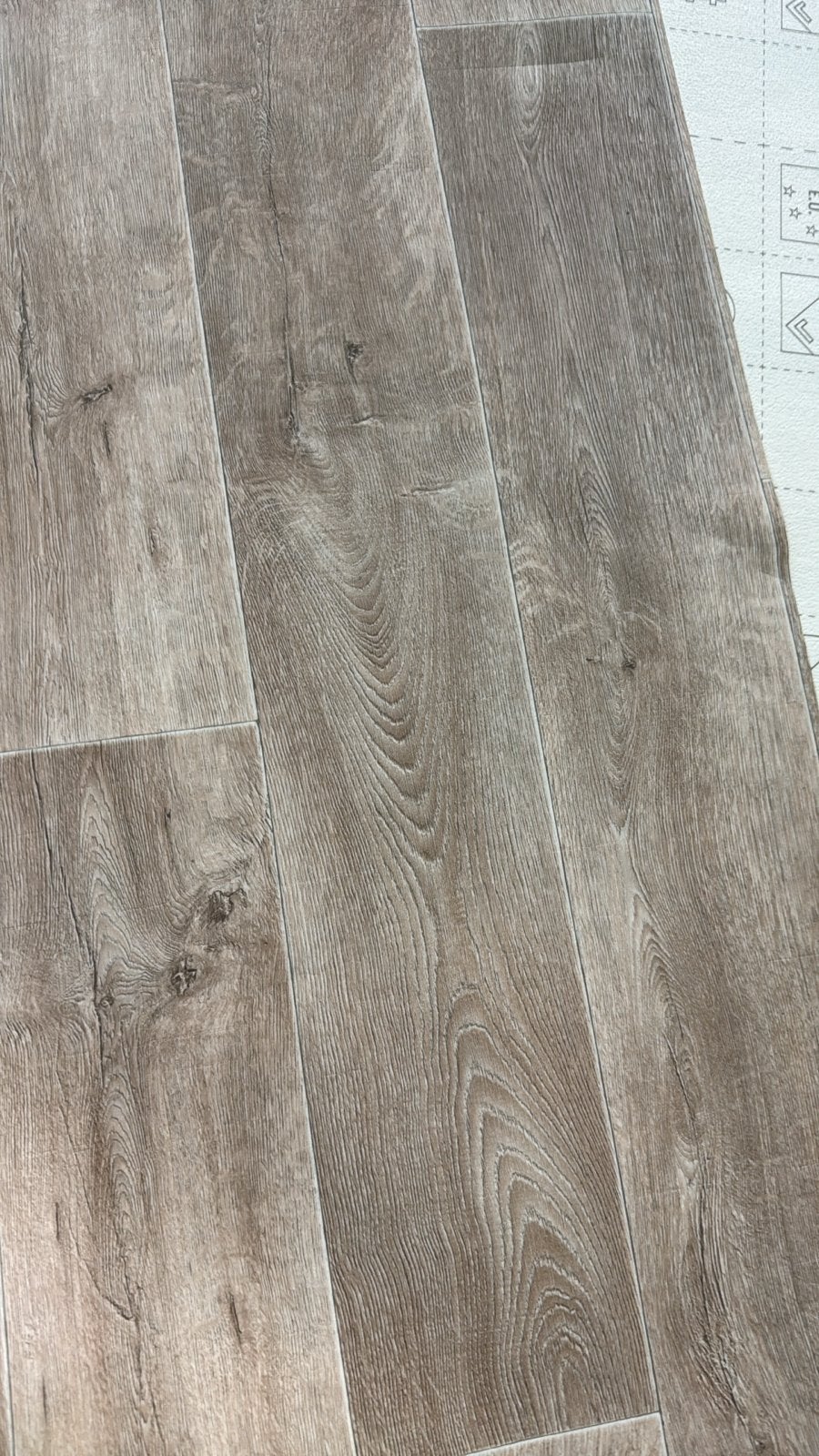 Opruiming: Nieuw coupon vinyl 2,40x4m - Novilon actie, Ophalen, Nieuw, Grijs, 5 tot 10 m²