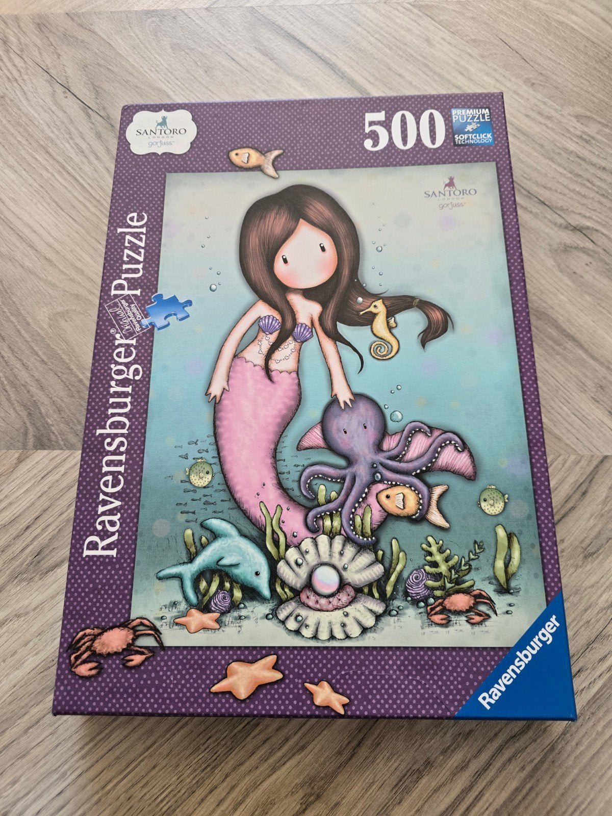 Mooie ravensburger santoro gorjuss legpuzzel, Ophalen of Verzenden, 500 t/m 1500 stukjes, Zo goed als nieuw, Legpuzzel
