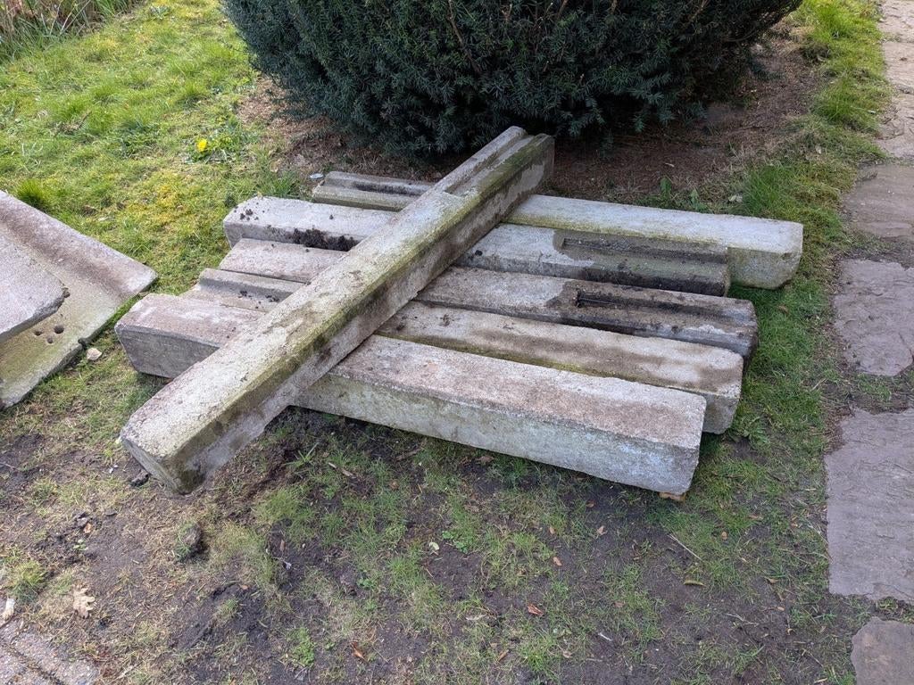Betonnen banden voor moestuin of border, Tuin en Terras, Ophalen