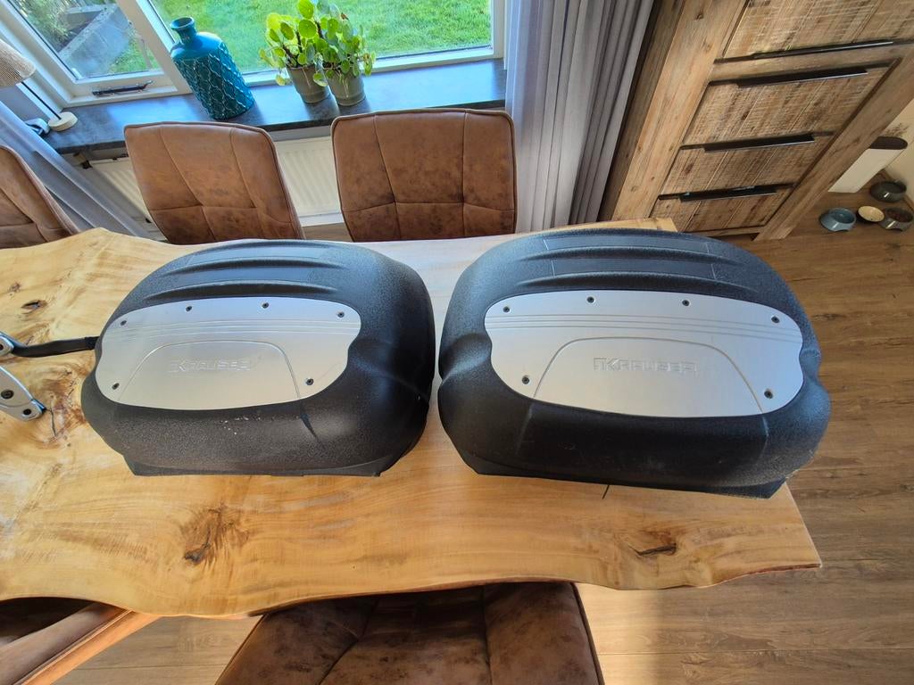 Krauser Motorkoffers - Set van 2, Motoren, Ophalen of Verzenden, Gebruikt