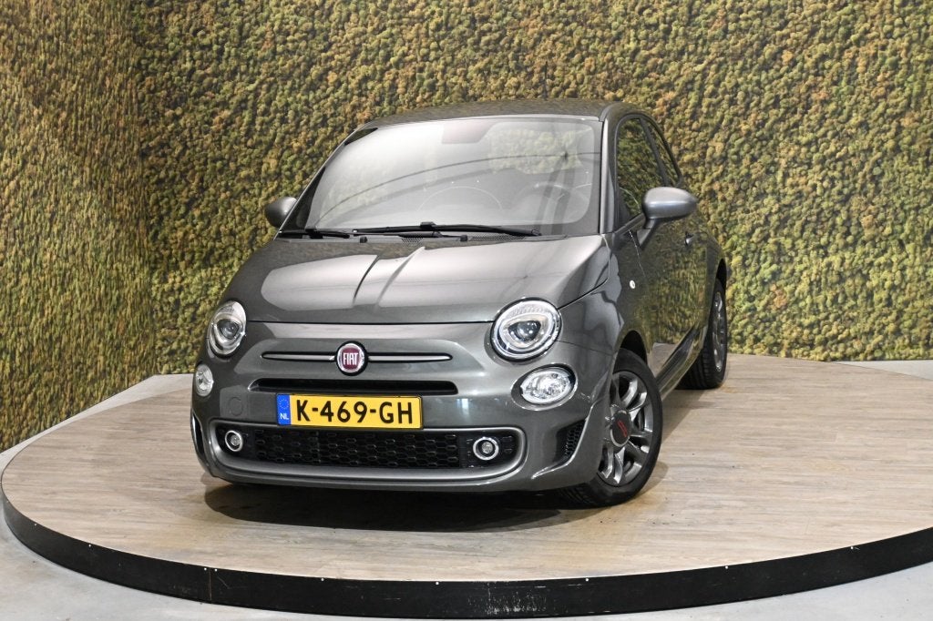 Fiat 500 1.2 Sport Automaat | Cruise | Carplay | Climate, Auto's, Stof, 4 cilinders, 4 stoelen, Bedrijf