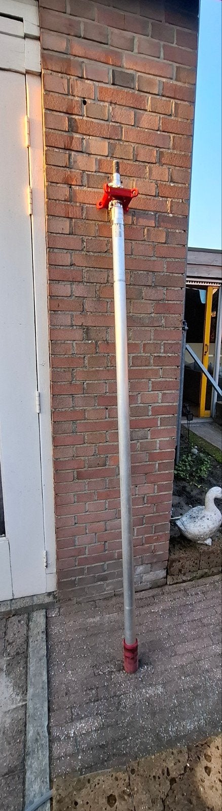10.3 meter aluminium schuifmast., Telecommunicatie, Ophalen