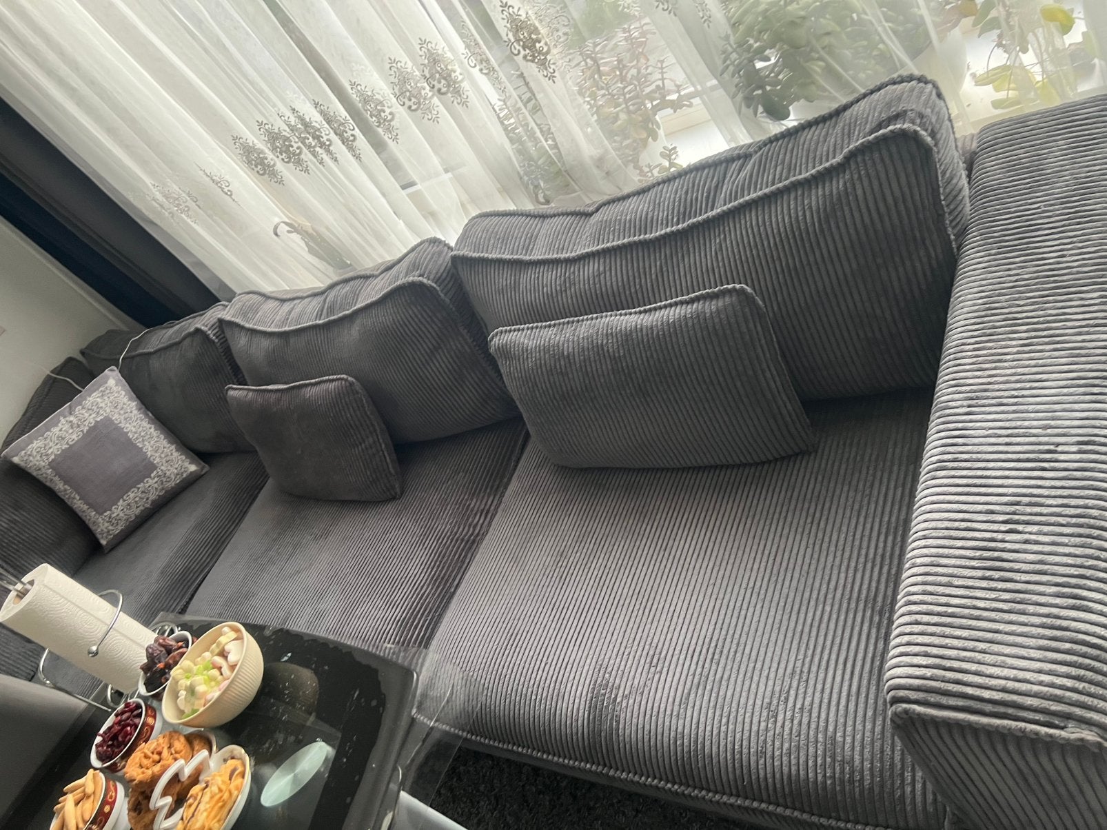 Ribberstof, 3 jaar oud, Ophalen, 250 tot 300 cm, Zo goed als nieuw, 150 cm of meer