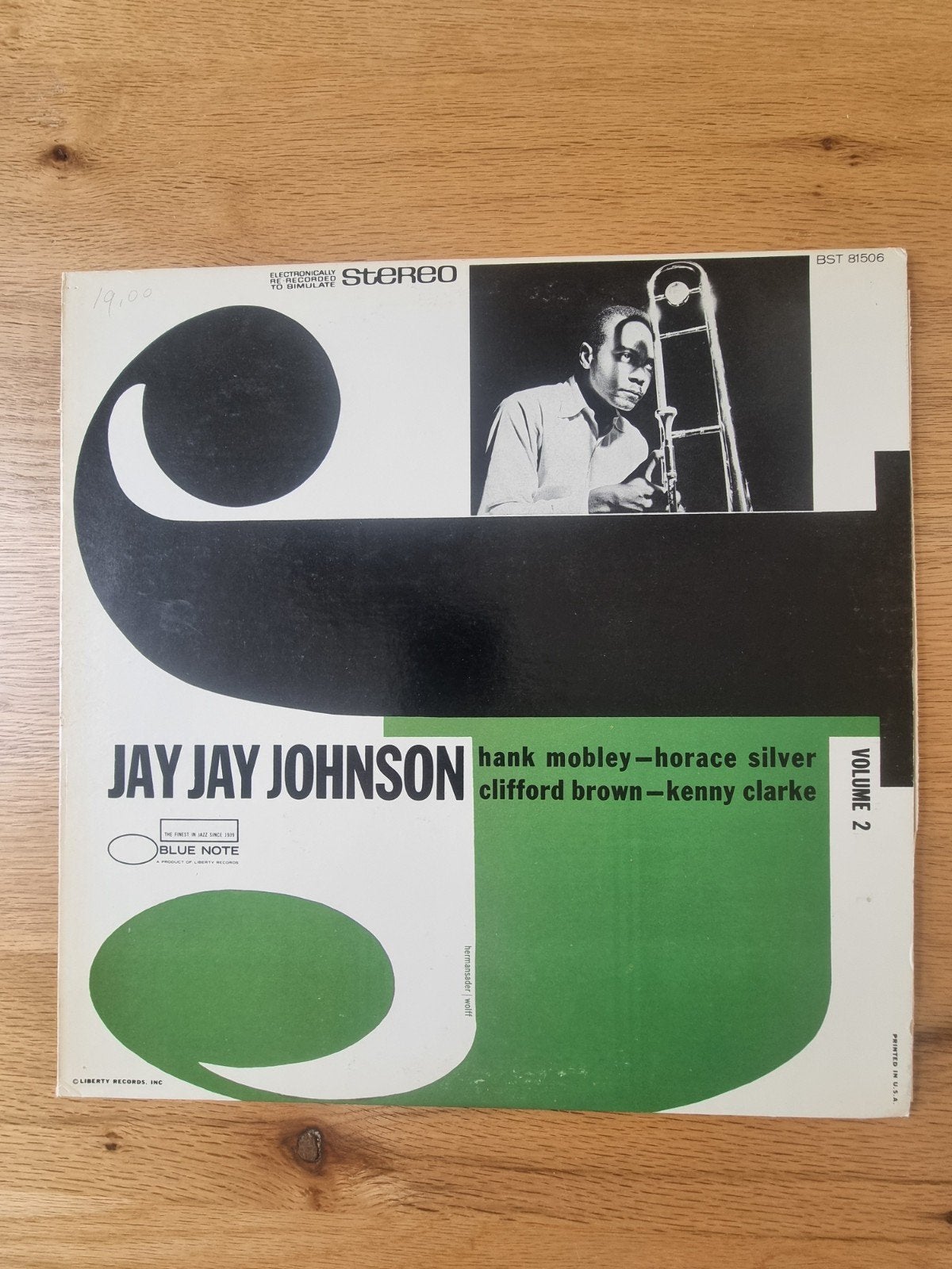 J J Johnson volume 2 70s prachtige blue note jazz lp plaat, Ophalen of Verzenden