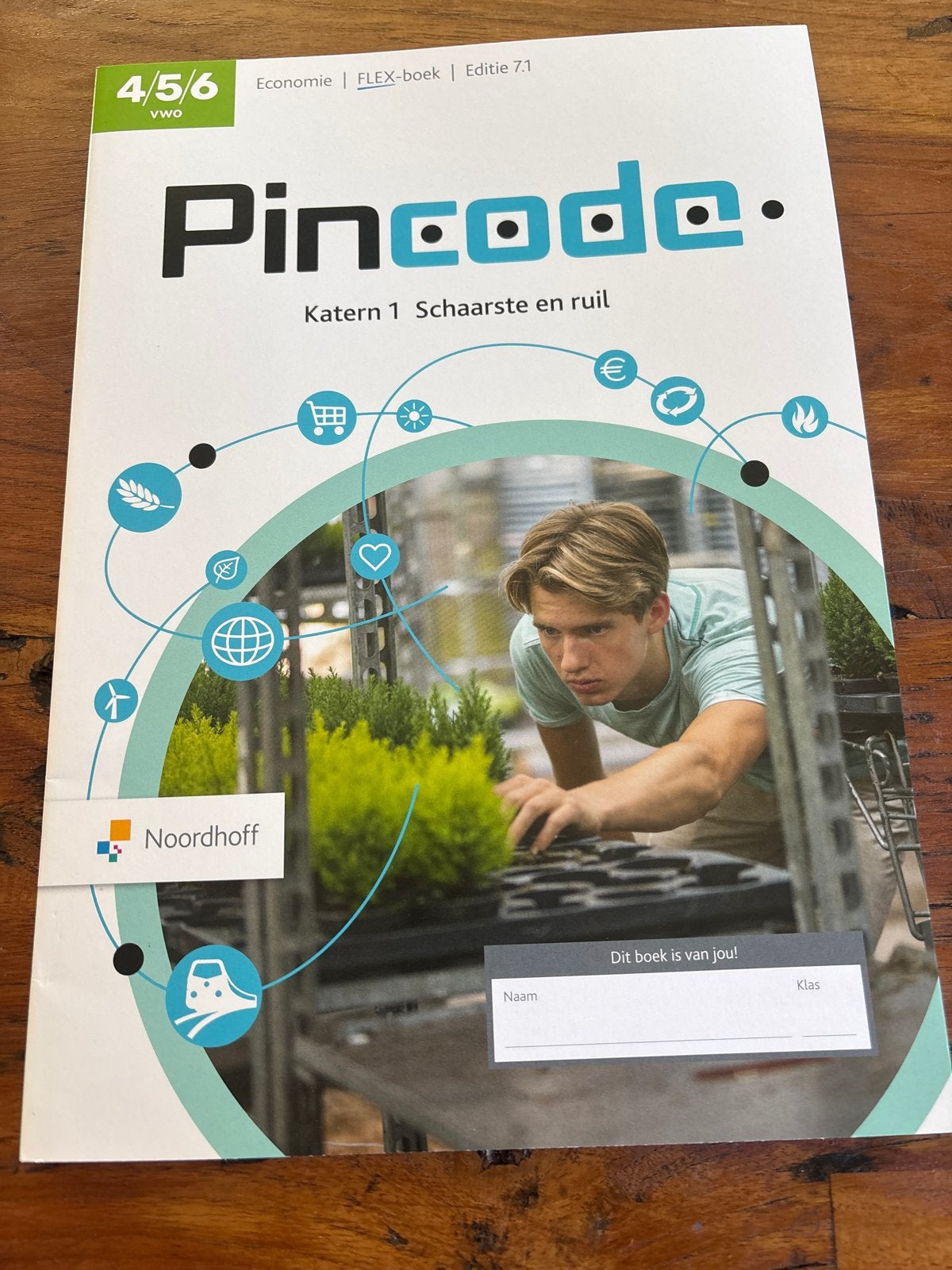 Pincode Economie VWO 4/5/6 Katern 1 Schaarste en ruil, Ophalen of Verzenden, Zo goed als nieuw, VWO, Economie