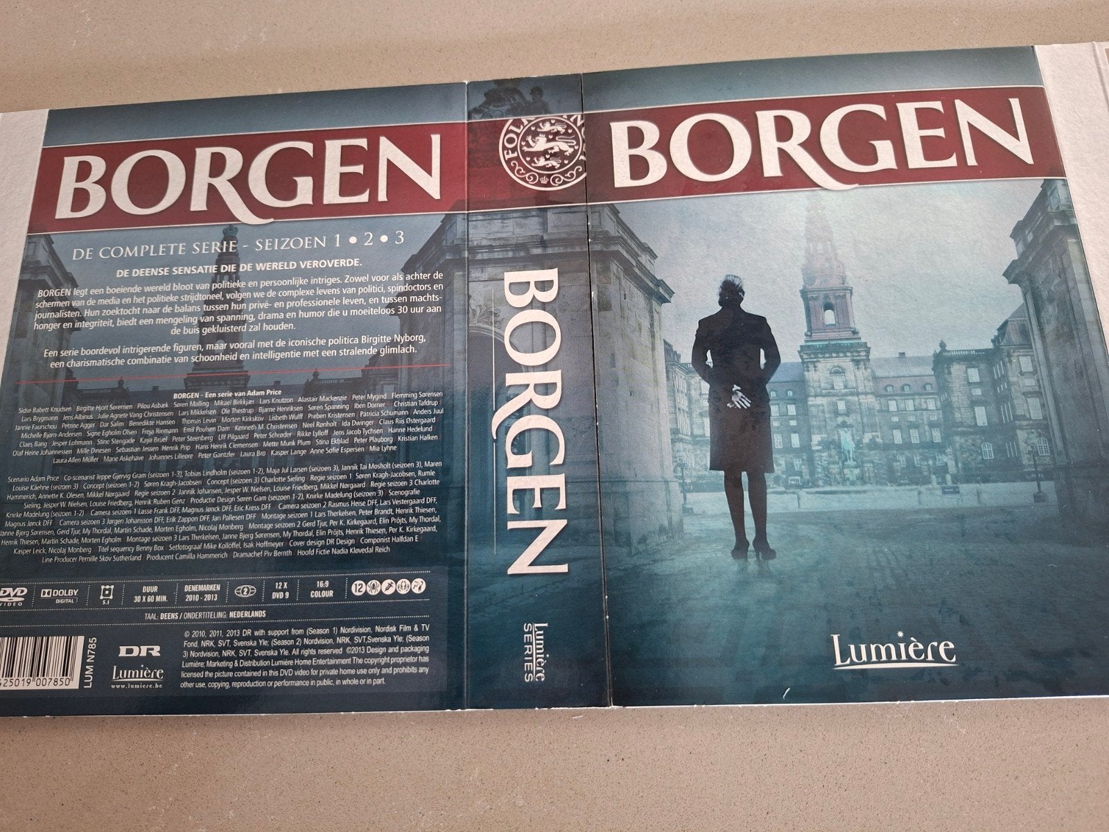 Borgen: De Complete Serie Seizoen 1, 2 & 3 - 12 DVD's, Nederlands, Drama, Ophalen of Verzenden, Vanaf 12 jaar