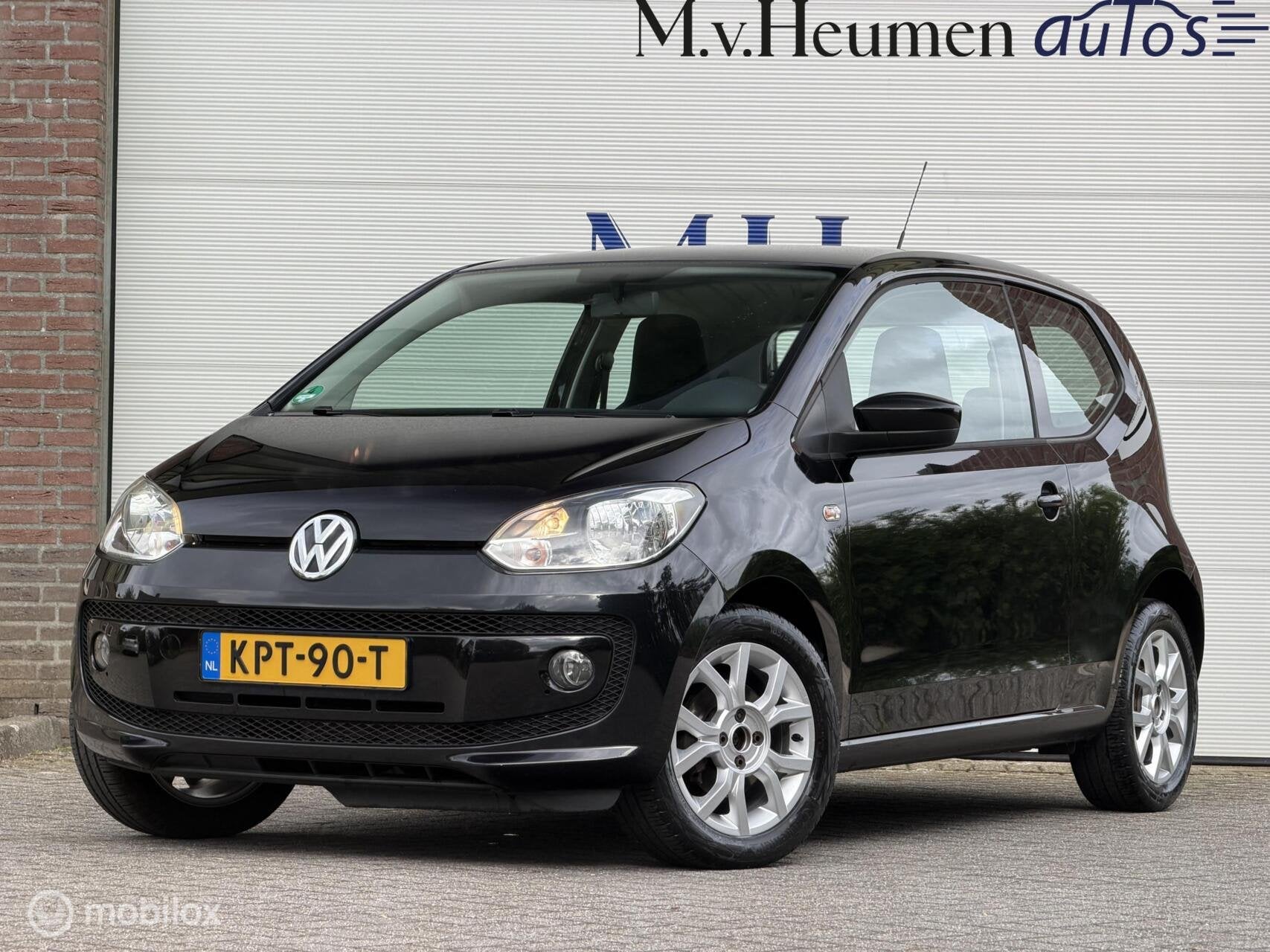 Volkswagen Up! 1.0 take up! Stoelverwarming Airco Elektrisch, Voorwielaandrijving, Euro 5, Stof, Gebruikt