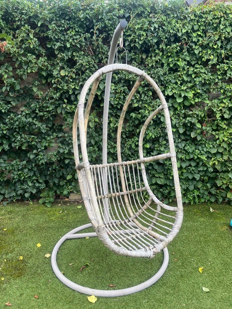 Hangstoel en frame, Ophalen, Gebruikt, Eenpersoons, Met standaard