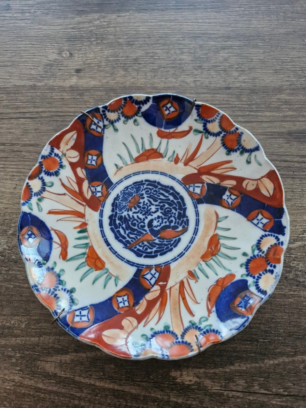 antiek Japans Imari-porseleinen bord, Ophalen of Verzenden