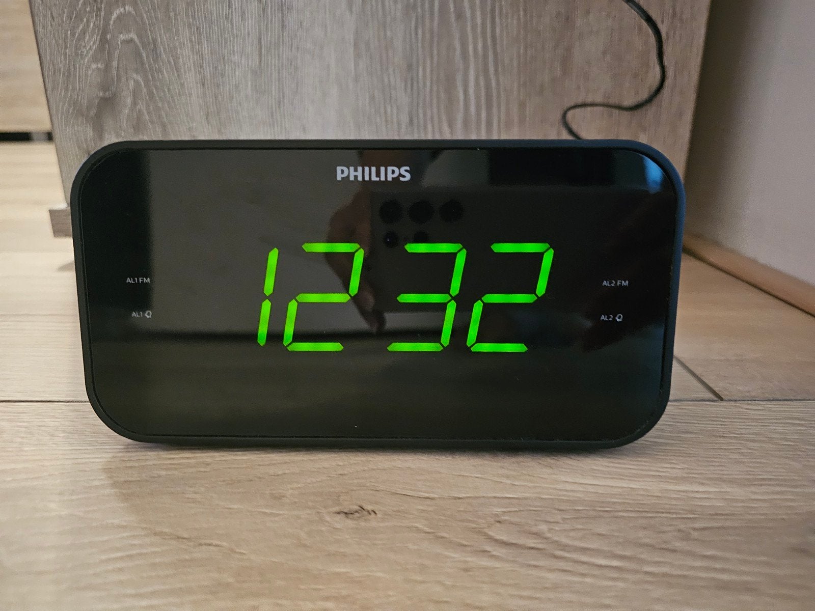Philips wekkerradio met dubbel alarm  - Nieuw!, Witgoed en Apparatuur, Wekkers, Ophalen, Nieuw, Digitaal
