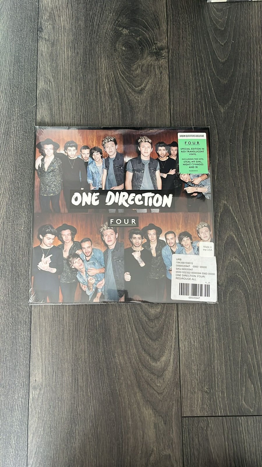 One Direction - FOUR (UO Colored pressing) SEALED, Pop, Colored vinyl, Ophalen of Verzenden, 12 inch