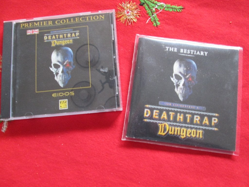 Premier Collection Deathtrap Dungeon Eidos Ian Livingstone, 1 speler, Ophalen of Verzenden, Zo goed als nieuw, Vanaf 12 jaar
