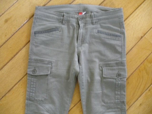 H&M combat broek kaki groen maat 38, Maat 38/40 (M), H&M, Ophalen of Verzenden, Zo goed als nieuw
