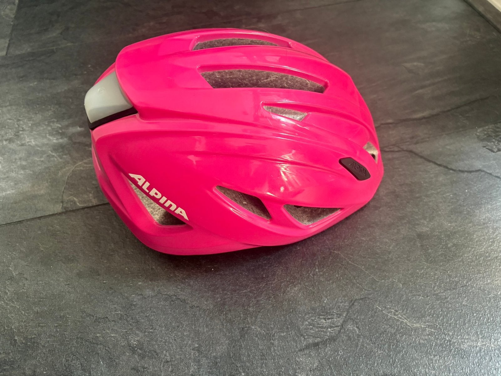 Alpina helm met verlichting, Ophalen of Verzenden, Zo goed als nieuw