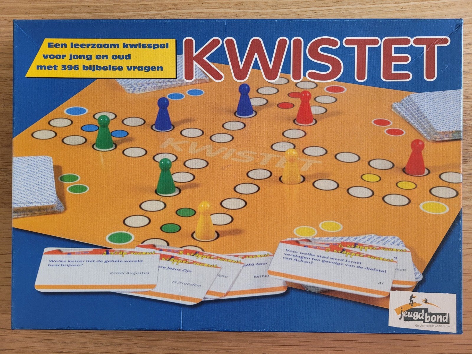 KWISTET, kwisspel met Bijbelse vragen, jong en oud, COMPLEET, Ophalen of Verzenden