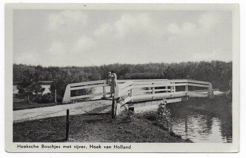 Hoek van Holland Ongelopen Ansichtkaart (B8351 ), Ophalen of Verzenden, 1920 tot 1940, Ongelopen, Zuid-Holland