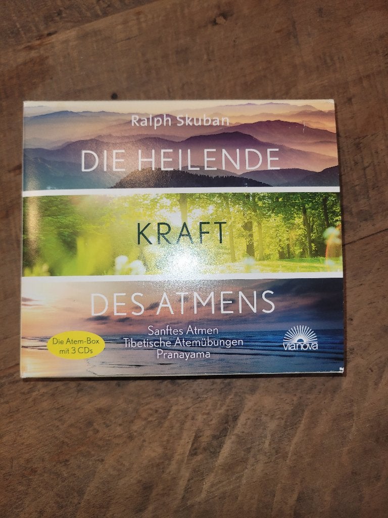 Ralph Skuban - Die Heilende Kraft Des Atmens - 3 CD Boxset, Cd's en Dvd's, Ophalen of Verzenden, Zo goed als nieuw, Boxset