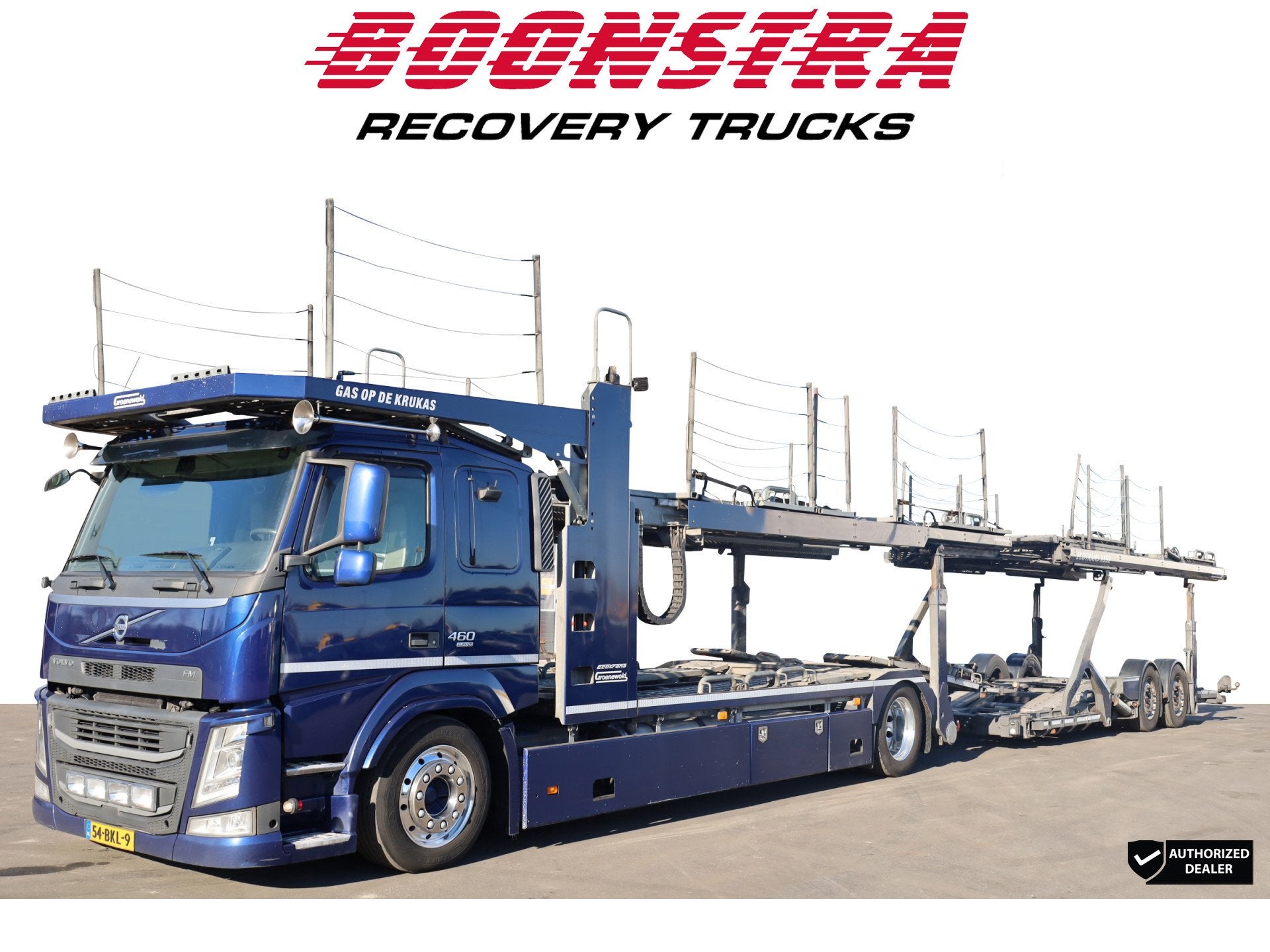 Volvo FM 460 Groenewold Classic + X152 3x 2018! Clima Standa, Automaat, Achterwielaandrijving, Navigatiesysteem, Euro 6