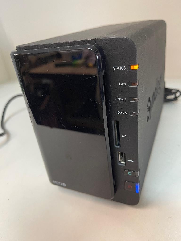 Synology DS212+ DiskStation (2.5"/3.5" bays 2x), Computers en Software, NAS, N, N, Ophalen of Verzenden, Zo goed als nieuw