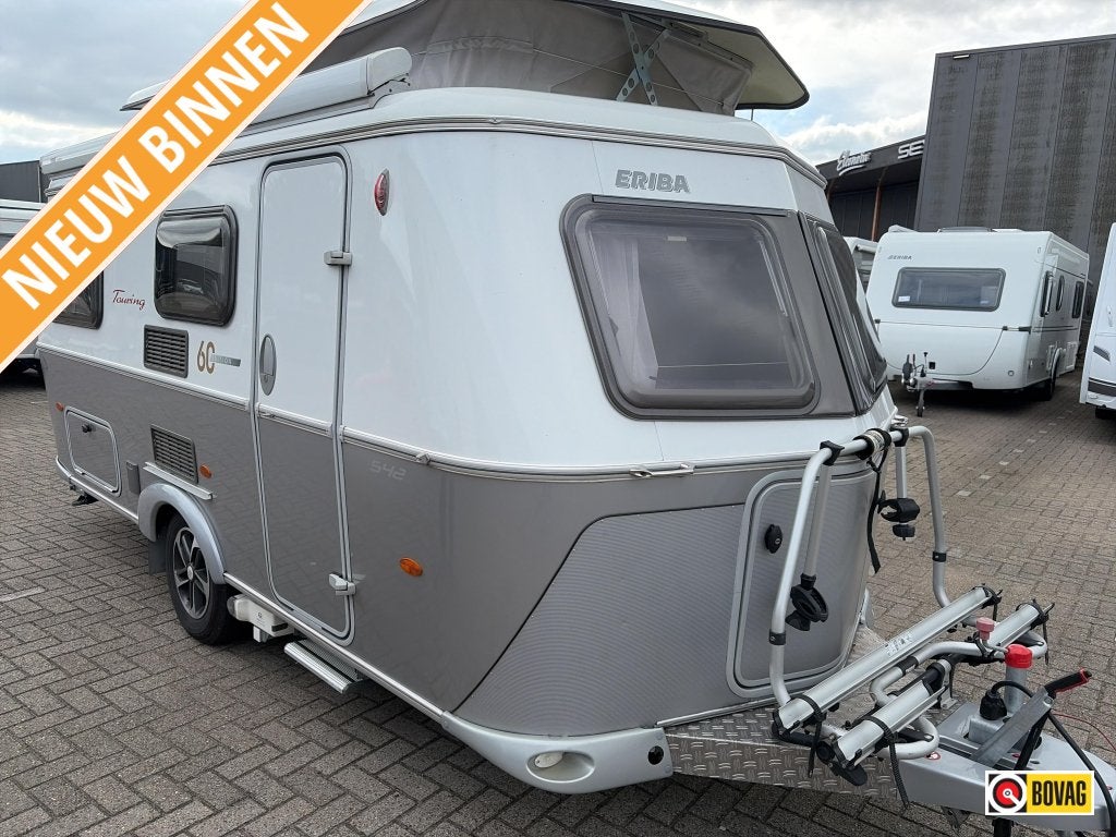 ERIBA Touring Troll 542 60EDITION | MOVER | LUIFEL | FIETSDR, Bedrijf, 4 tot 5 meter, Eriba, Tot en met 3