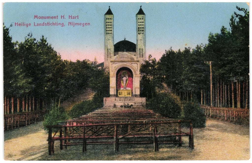 969202 Nijmegen Heilige Landstichting 1923 Gelopen met zegel