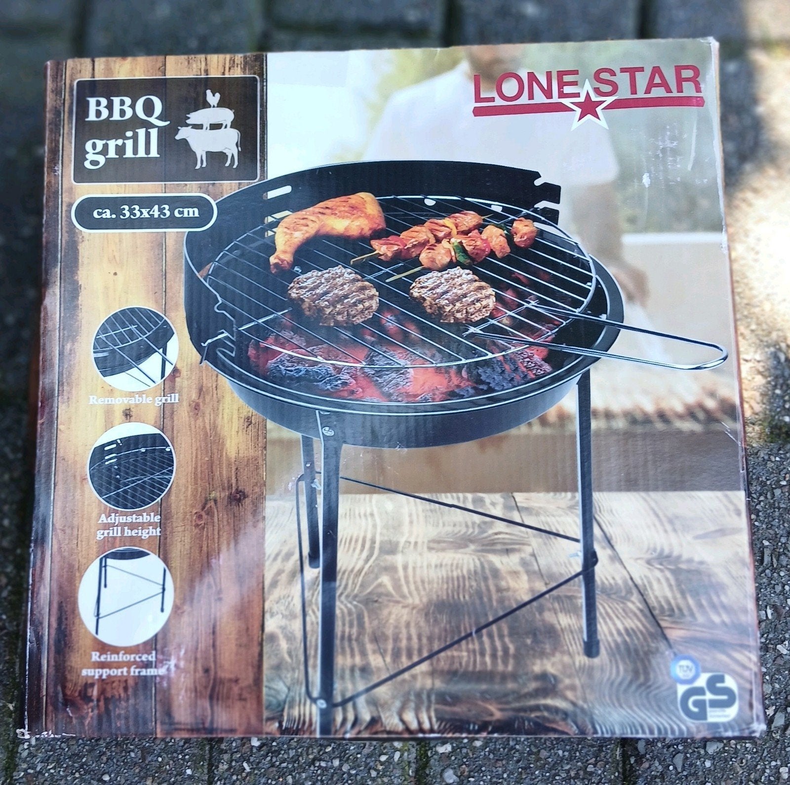 NIEUW BBQ IN DOOS, Ophalen of Verzenden, Nieuw, Lone Star