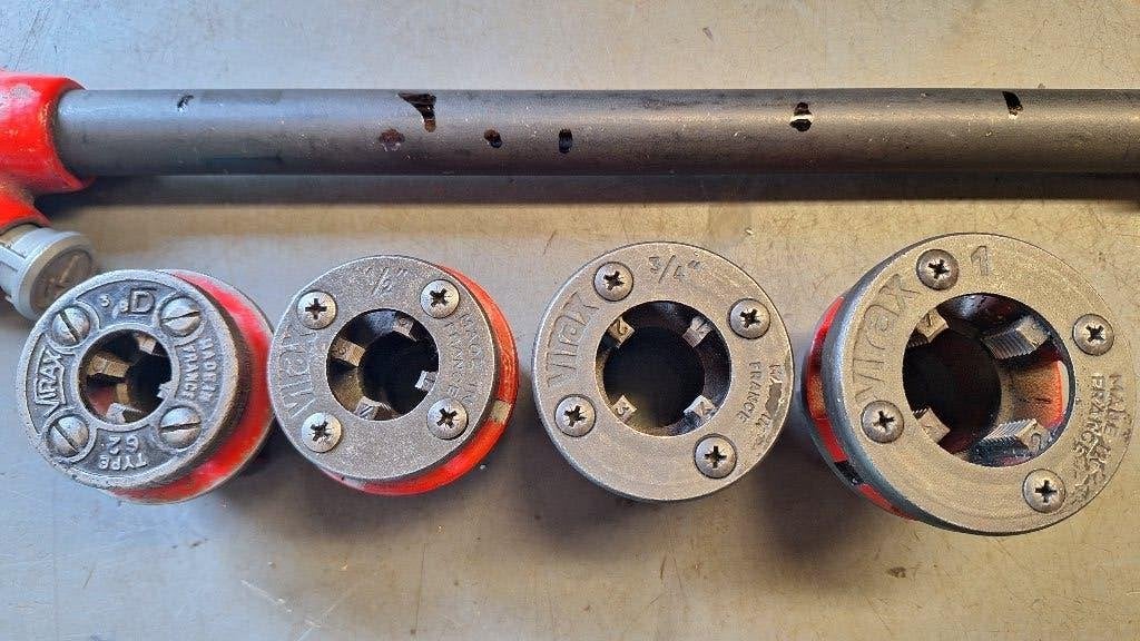Virax (ridgid) draadsnijtang draadsnijijzer snijtang tang, ., Ophalen of Verzenden, Zo goed als nieuw, .