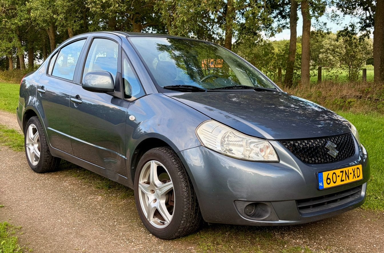 Suzuki SX4 1.6 4DRS 2008 Grijs Airco NAP Benzine Carplay