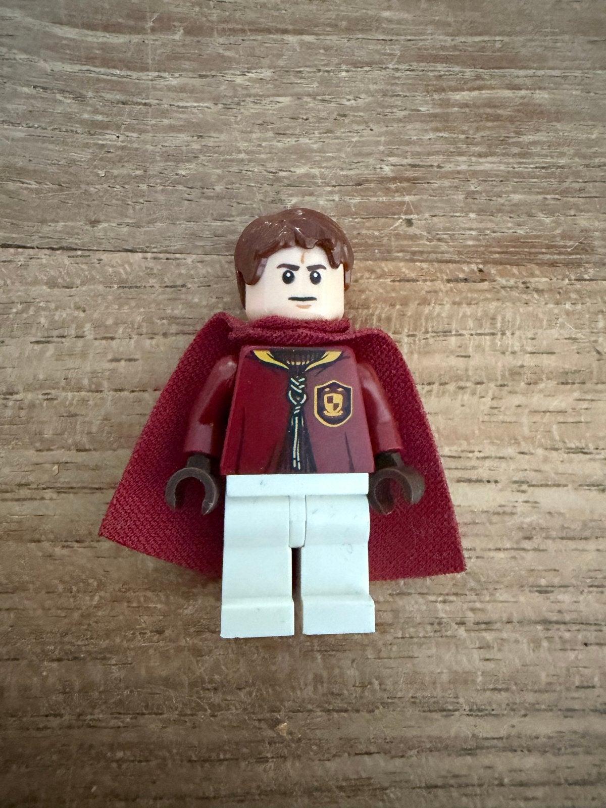LEGO Harry Potter Oliver Wood (hp137) Zwerkbal Uniform, Ophalen of Verzenden, Zo goed als nieuw