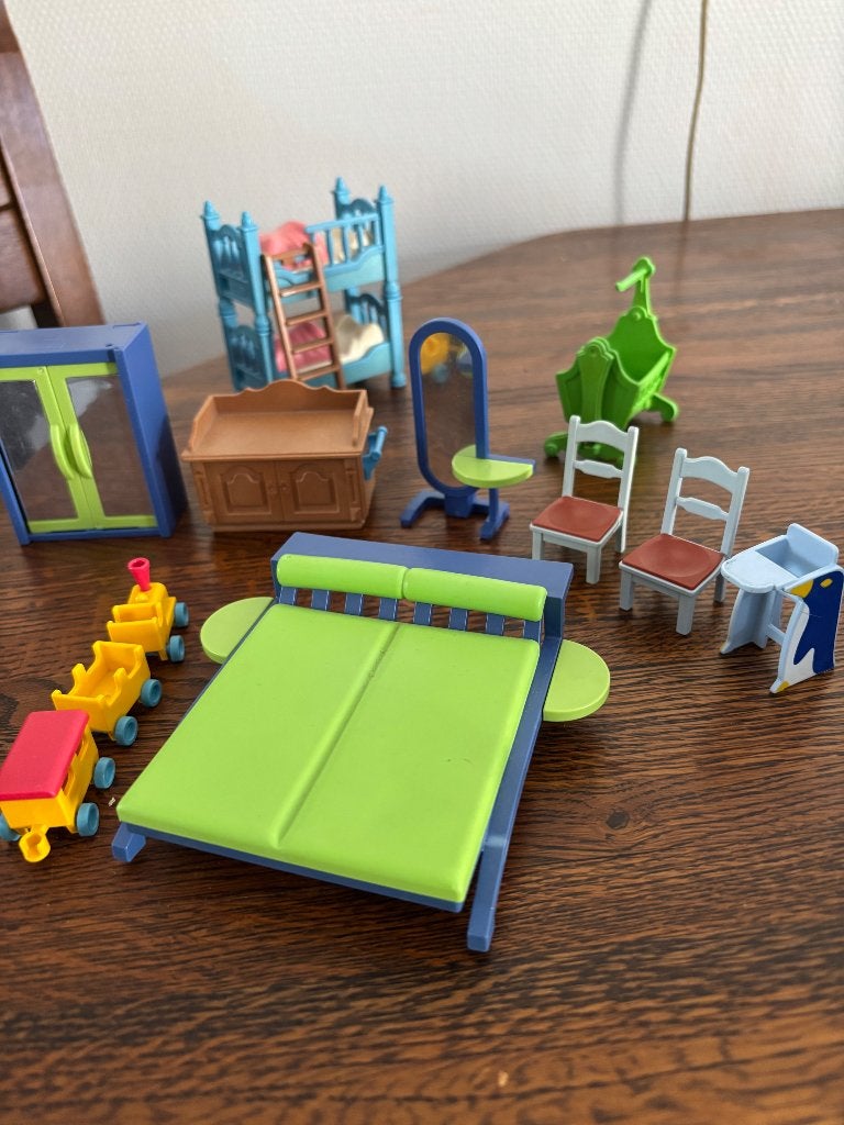 Playmobil poppenhuis meubeltjes, Verzamelen, Poppenhuizen en Toebehoren, Ophalen of Verzenden, Gebruikt, Poppenhuis