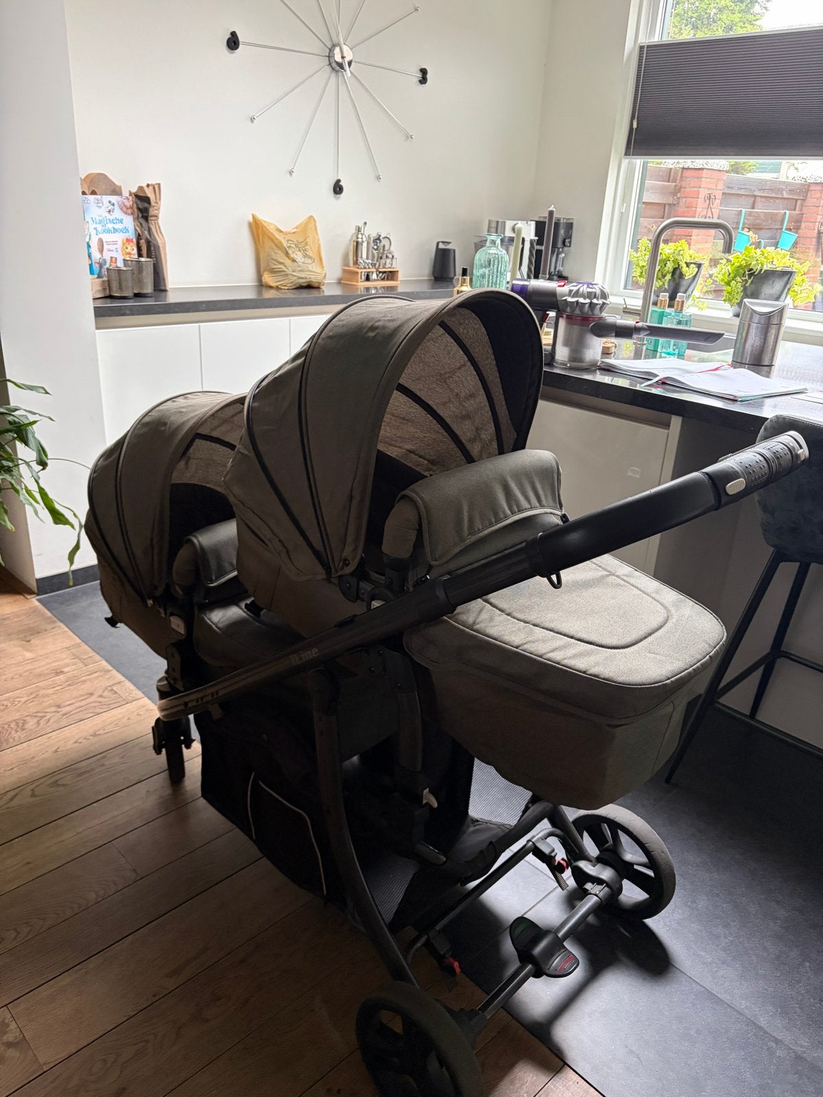 X-Adventure Duowagen met gebruikssporen, Kinderen en Baby's, Kinderwagens en Combinaties, Gebruikt, Duowagen, Combiwagen, Ophalen