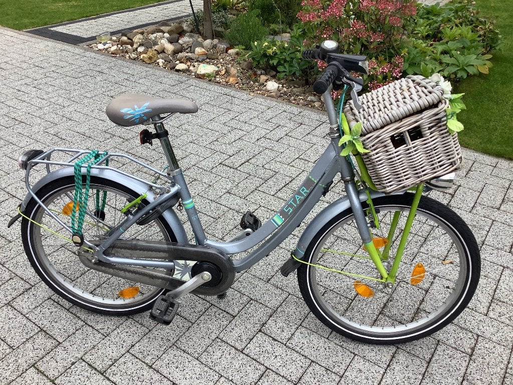 Meisjes fiets kinderfiets 6 /9 jaar fiets, Ophalen, Gebruikt, 20 inch