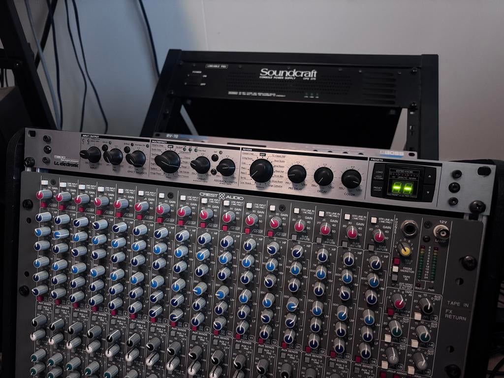 TC M300 reverb / multi FX rack – werkt perfect, Muziek en Instrumenten, Effecten, Ophalen, Zo goed als nieuw, Delay of Echo