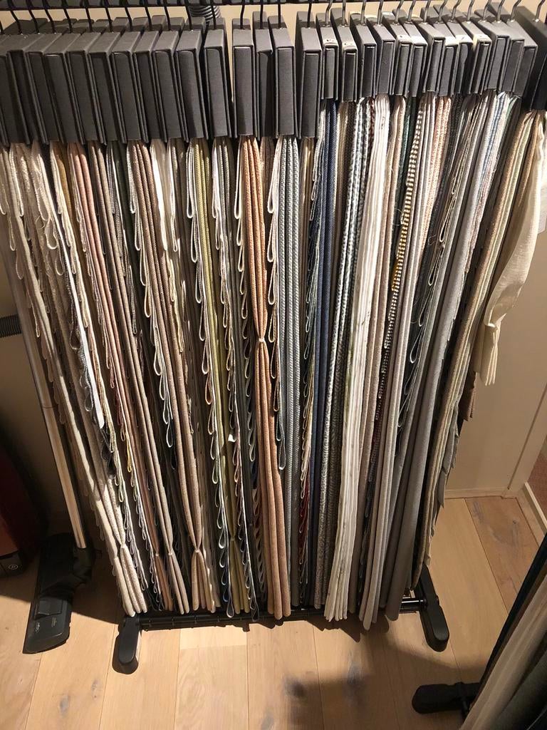 Stof Felton katoen linnen lapjes stofjes borduren FOTO’S!, 120 cm of meer, Ophalen of Verzenden, Zo goed als nieuw, Katoen