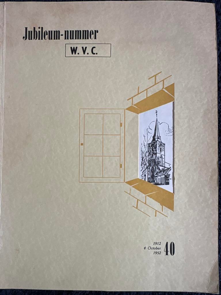 Jubileumnummer WVC Winterswijk 1912-1952 - 40 jaar, Ophalen of Verzenden, Zo goed als nieuw, Overige typen