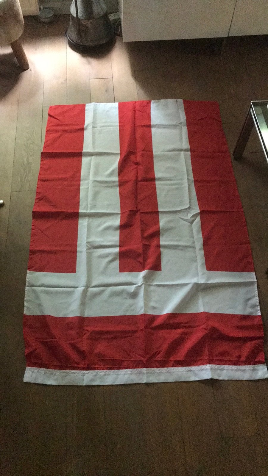 Vlag Eindhoven nieuw, Diversen, Vlaggen en Wimpels, Ophalen of Verzenden, Nieuw