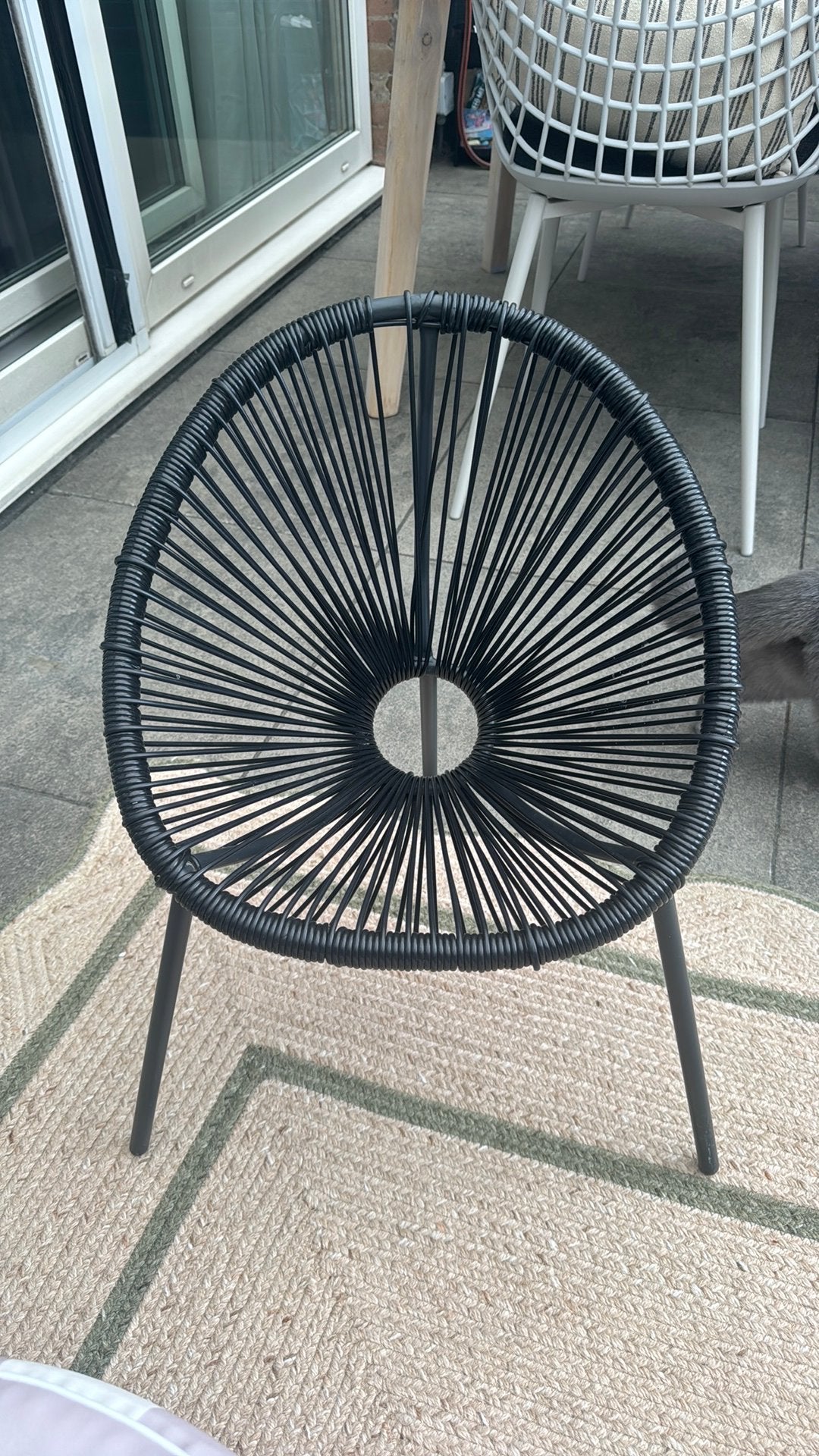 Kinder stoel, Tuin en Terras, Tuinstoelen, Ophalen, Zo goed als nieuw, Kunststof