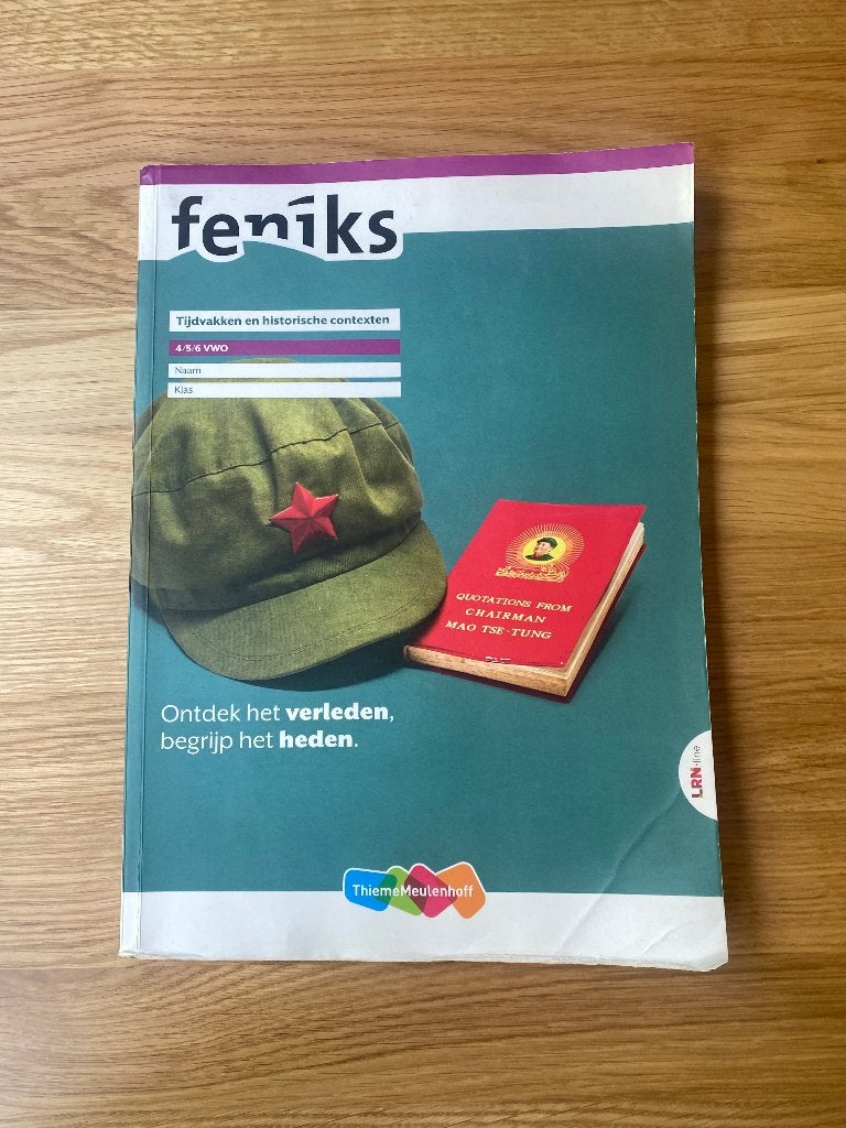 Feniks Geschiedenis VWO 4/5/6, Boeken, VWO, Geschiedenis, ThiemeMeulenhoff, Ophalen of Verzenden