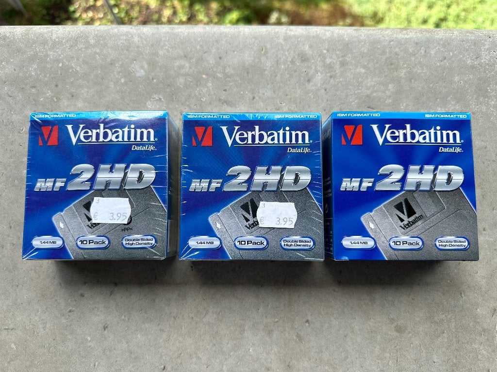 Verbatim MF-2HD Datalife 3,5 inch diskettes, pak van 10, Nieuw, Ophalen of Verzenden, Desktop, Overige aansluitingen