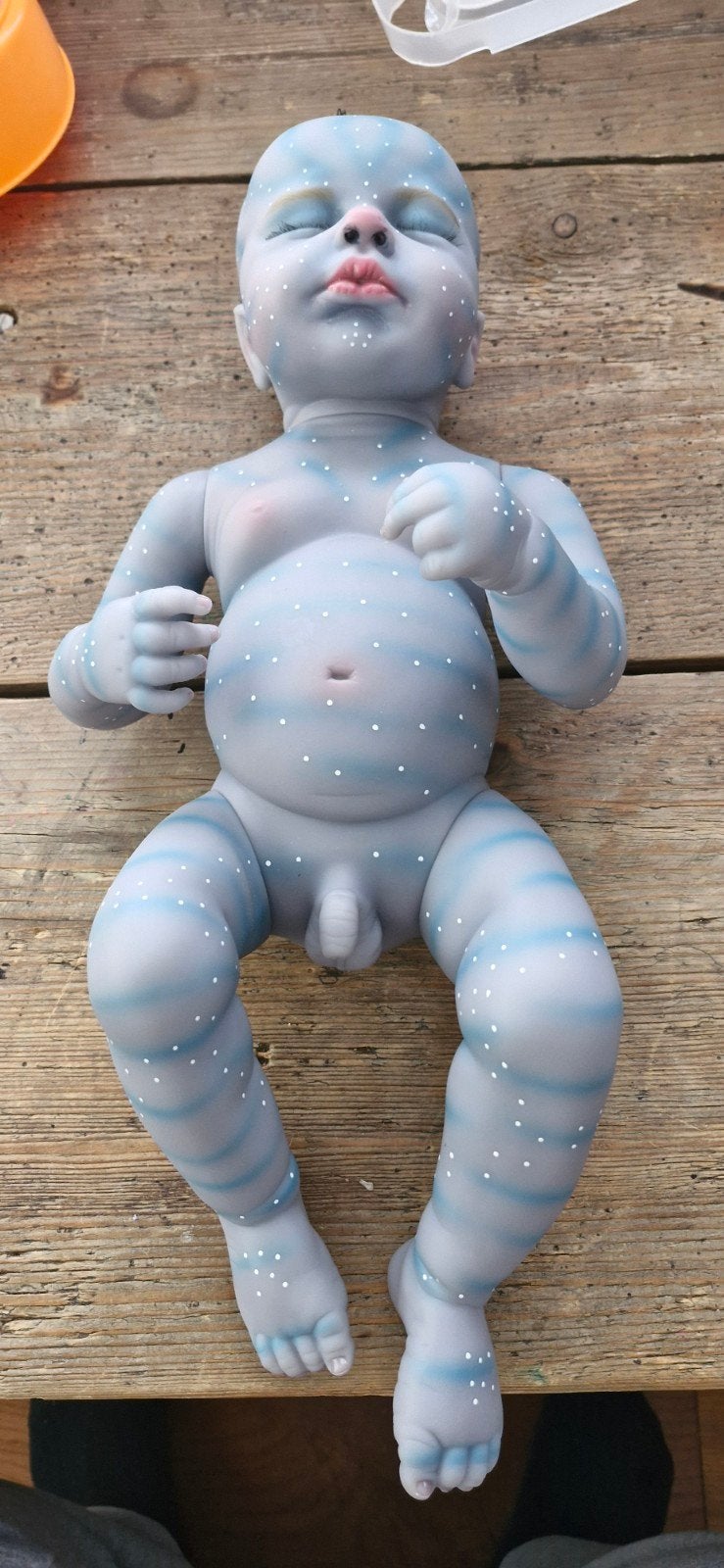Reborn Avatar Babypop - Unieke Pop, Ophalen of Verzenden, Zo goed als nieuw, Babypop