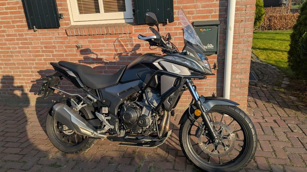 Honda CB500X - Hyperpro vering en veel extra's, 2 cilinders, Gebruikt, Particulier, Meer dan 35 kW
