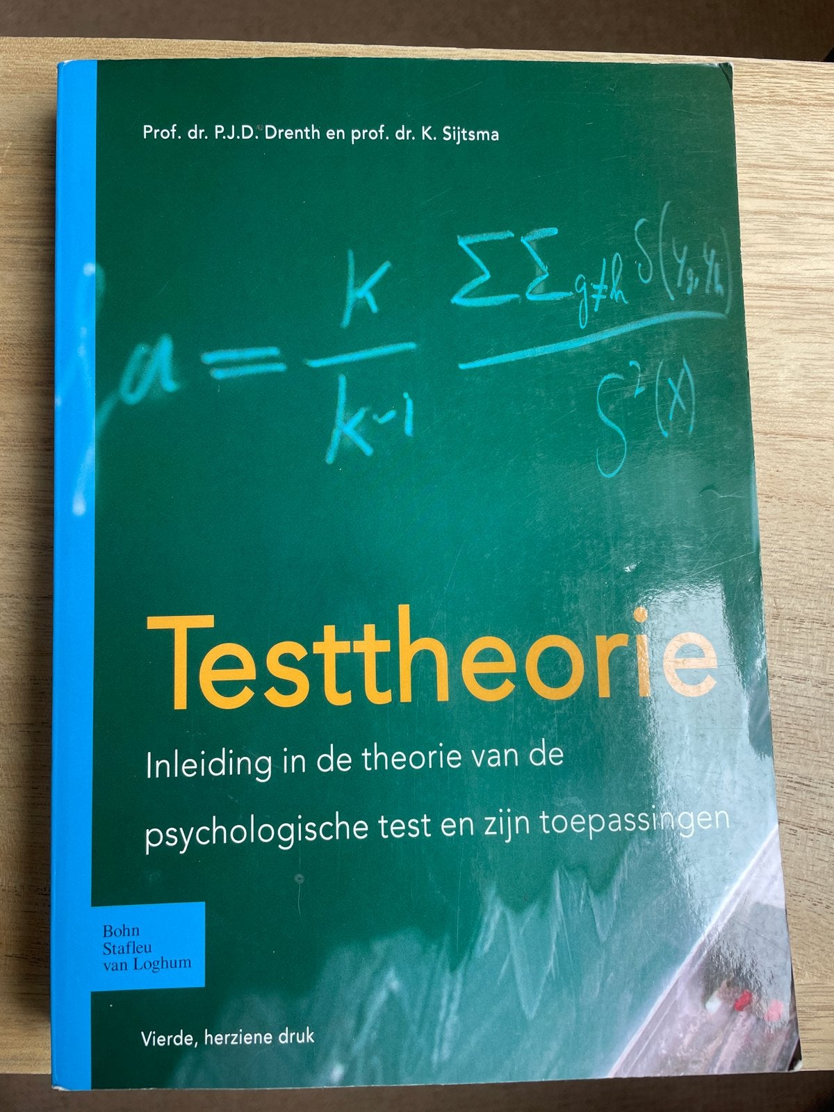 Testtheorie, Boeken, Ophalen of Verzenden, Gamma, Zo goed als nieuw, WO