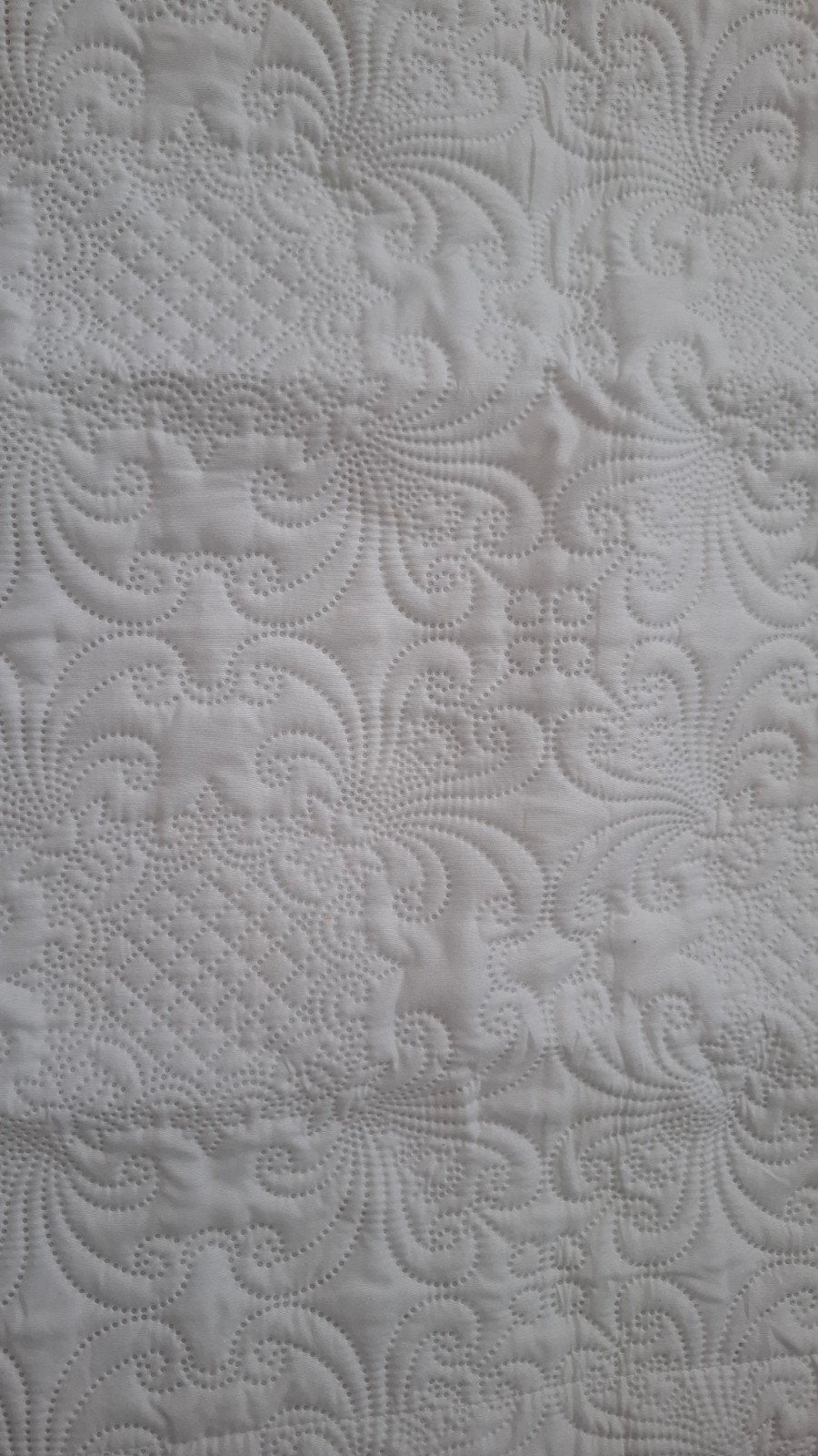 prachtige witte sprei met 2 grote kussenhoezen, Huis en Inrichting, Ophalen, Wit, Overige typen, Tweepersoons