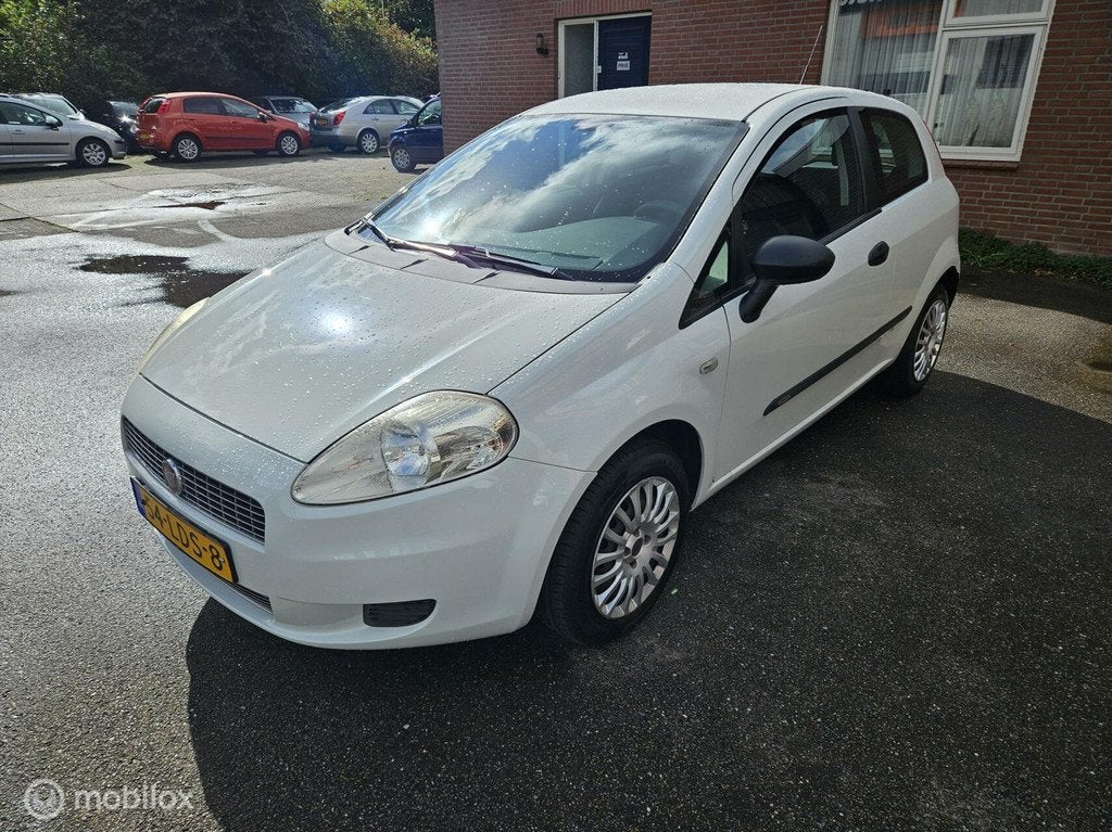 Fiat Grande Punto 1.2 Active, Auto's, 1242 cc, 4 cilinders, Grande Punto, Wit