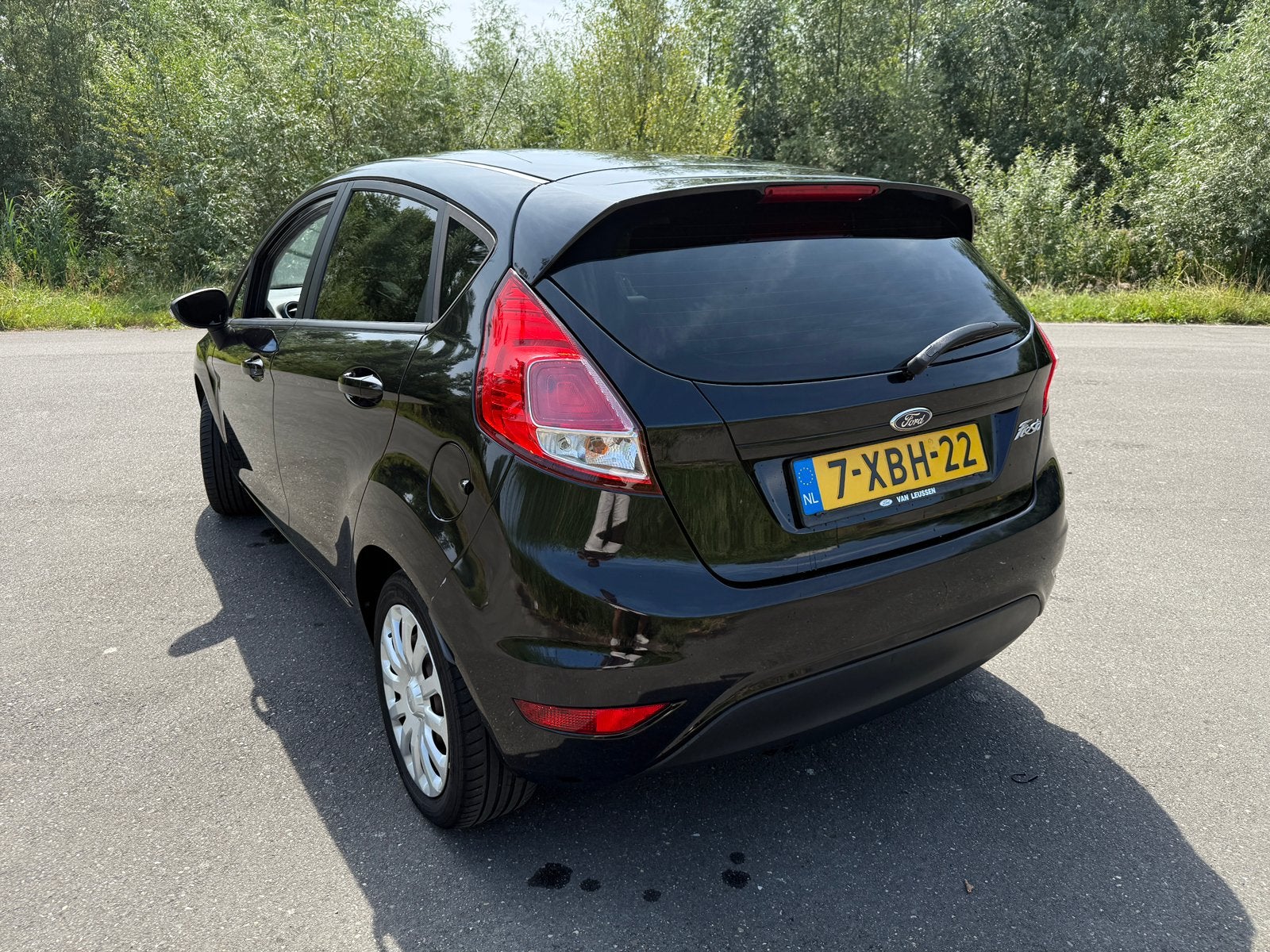 Ford Fiësta 1.0 5D 2014 | Dealer Ondr. | DB Riem VV. | Airco, Auto's, 40 €/maand, Zwart, 525 kg, Origineel Nederlands