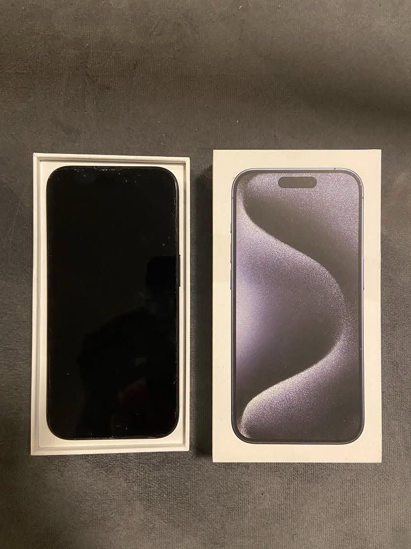 Iphone 15 pro, Telecommunicatie, Mobiele telefoons | Apple iPhone, Blauw, Ophalen of Verzenden, Zonder simlock, Zonder abonnement