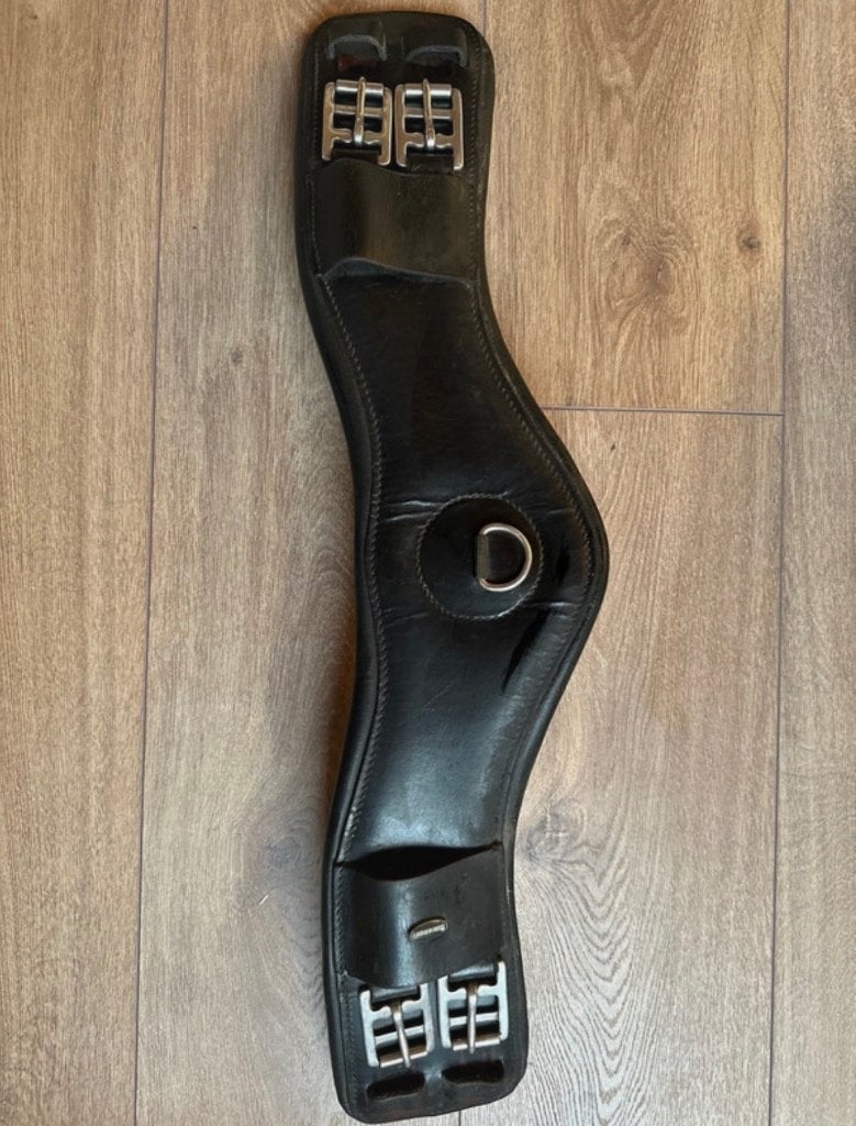 Anatomische singel Euroriding, Dieren en Toebehoren, Gebruikt, Ophalen of Verzenden, Zwart, Singel