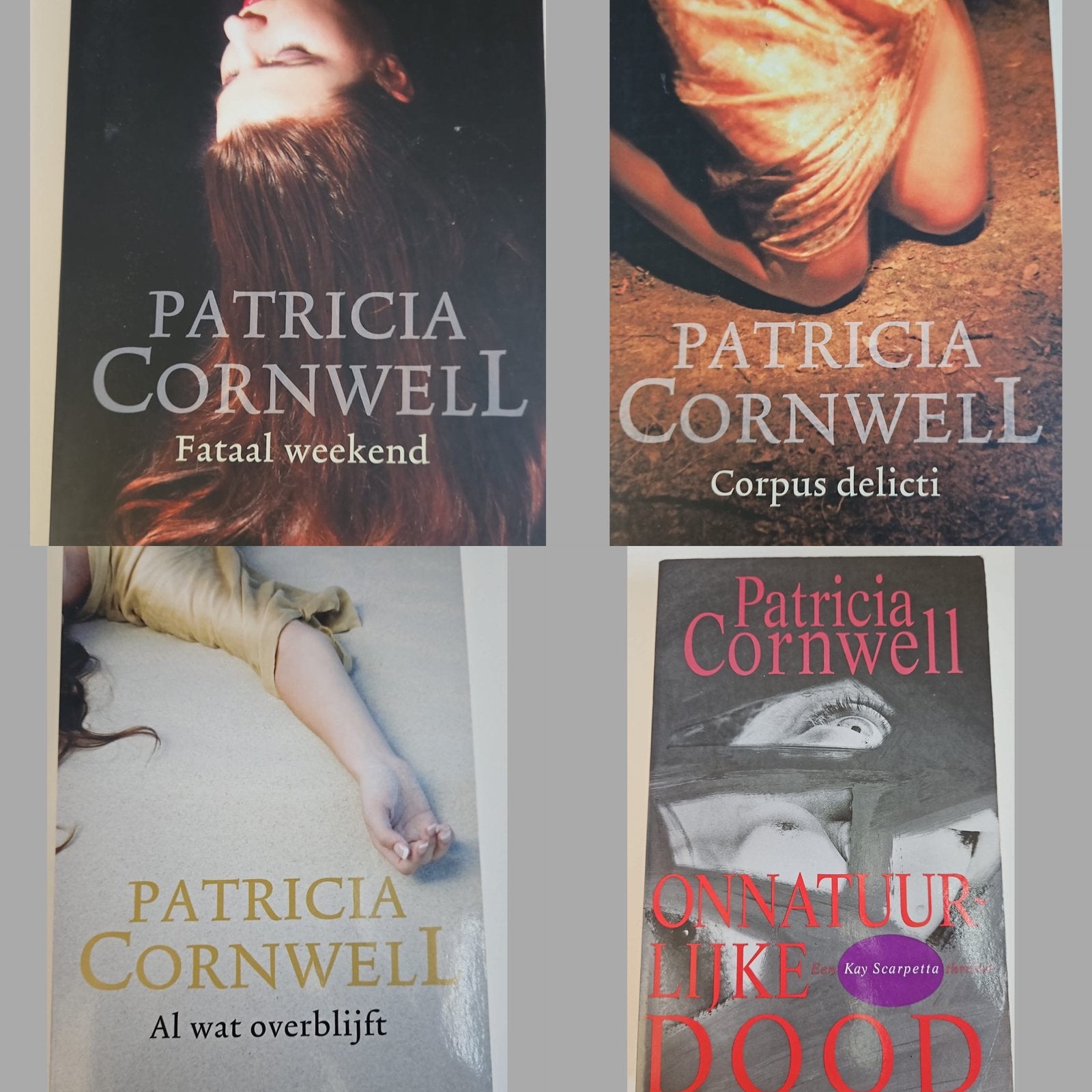 4x Patricia Cornwell, Ophalen of Verzenden, Gelezen