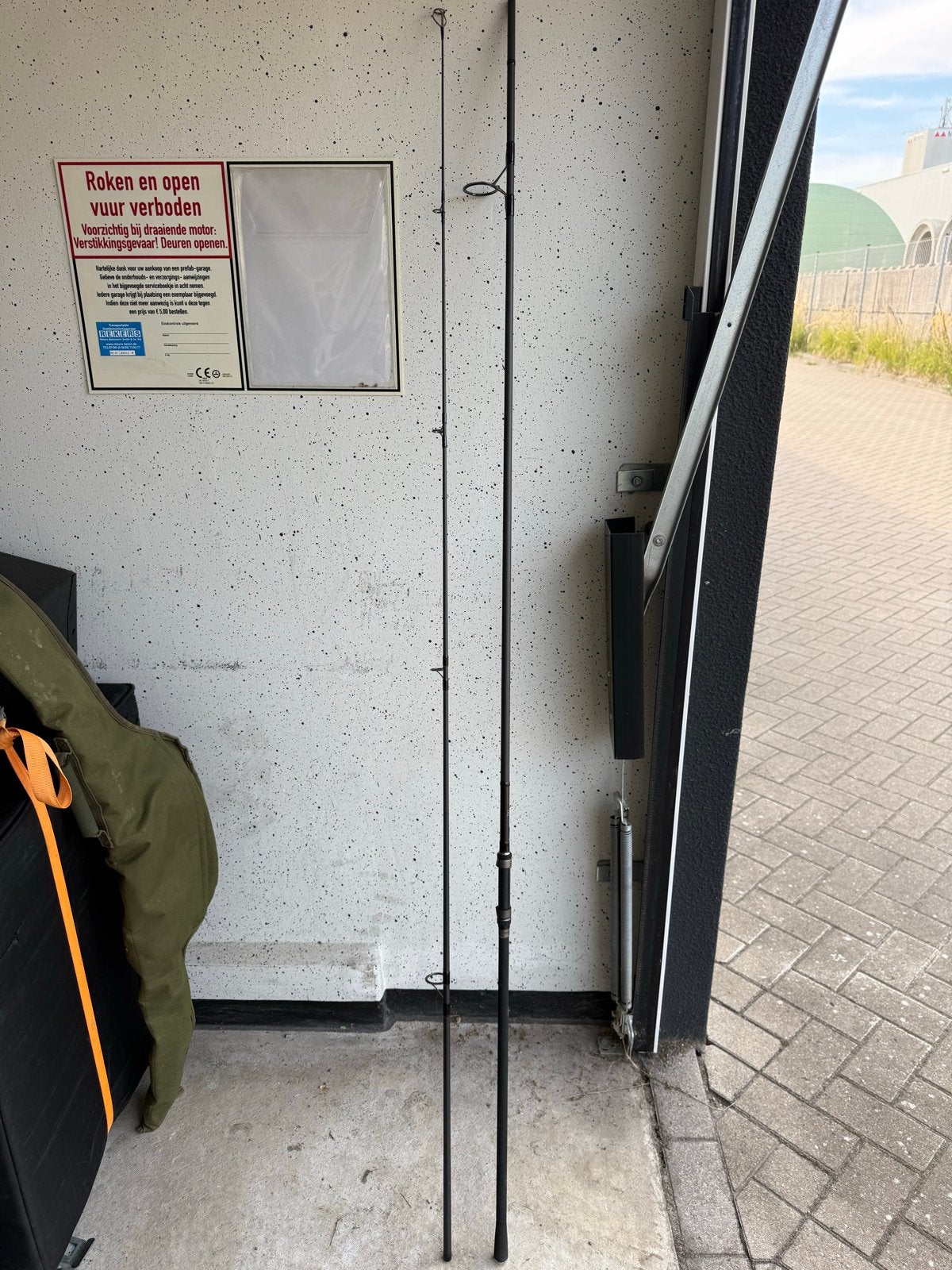 3x Shimano TX2 12ft Karperhengels + Trakker Foudraal, Ophalen, Zo goed als nieuw, Complete set