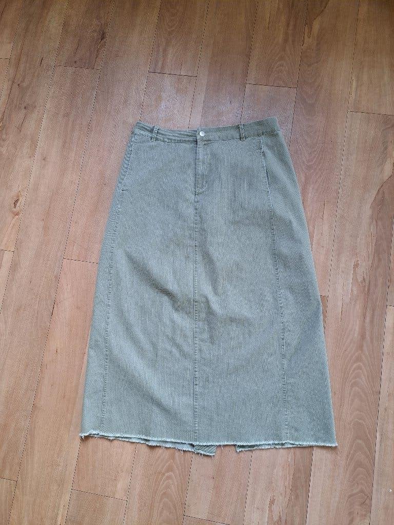 Aimée the label jeansrok maat L, Maat 38/40 (M), Aimée the label, Verzenden, Zwart